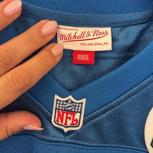 Barry Sanders, limited edition Mitchell and Ness 60th anniversary Lions jersey - Picture 3 of 12